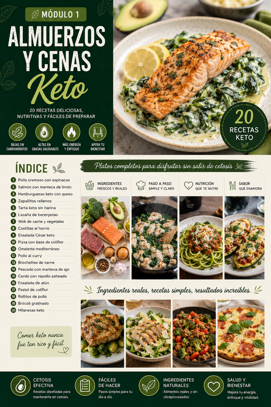 7 EBOOK DE RECETAS KETO PARA CREAR TU EMPRENDIMIENTO SALUDABLE